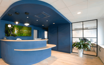 Avant / Après : rénovation globale espace d’accueil professionnel